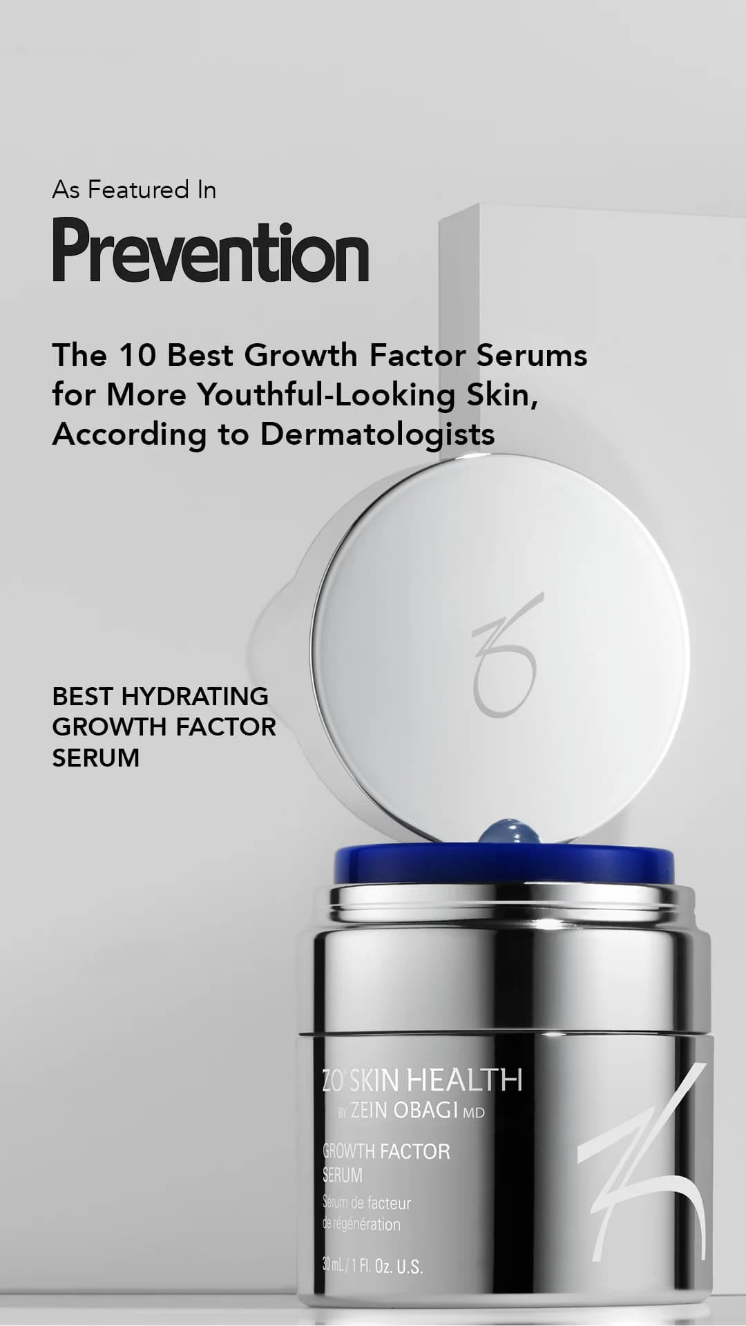 The 10 Best Growth Factor Serums for More Youthful-Looking Skin, According to Dermatologists